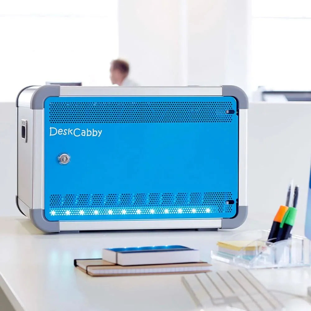 LapCabby DeskCabby 12V Charging Cabinet for 12 Tablets-LapCabby DeskCabby 12V Charging Cabinet for 12 Tablets