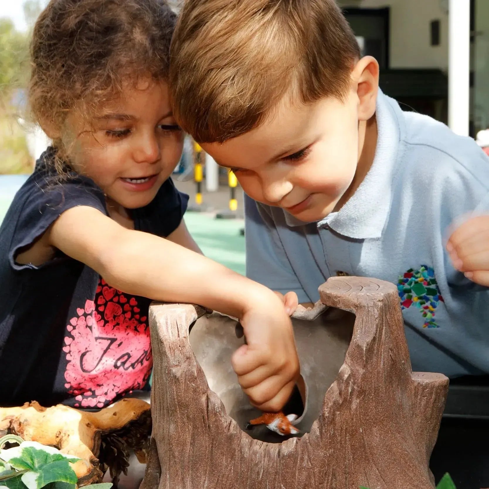 Large Play Tree Stump-Large Play Tree Stump