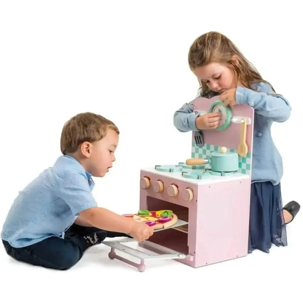 Le Toy Van Oven & Hob Pink-Le Toy Van Oven & Hob Pink