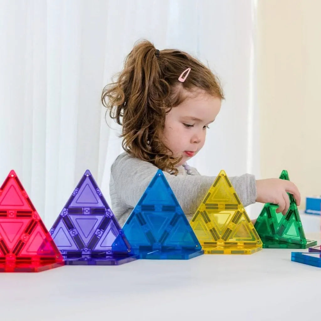 Learn & Grow Magnetic Tiles Geometry Pack 36 piece-Learn & Grow Magnetic Tiles Geometry Pack 36 piece