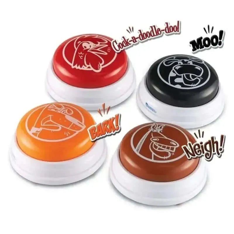 Learning Resources Barnyard Buzzers Set of 4-Learning Resources Barnyard Buzzers Set of 4