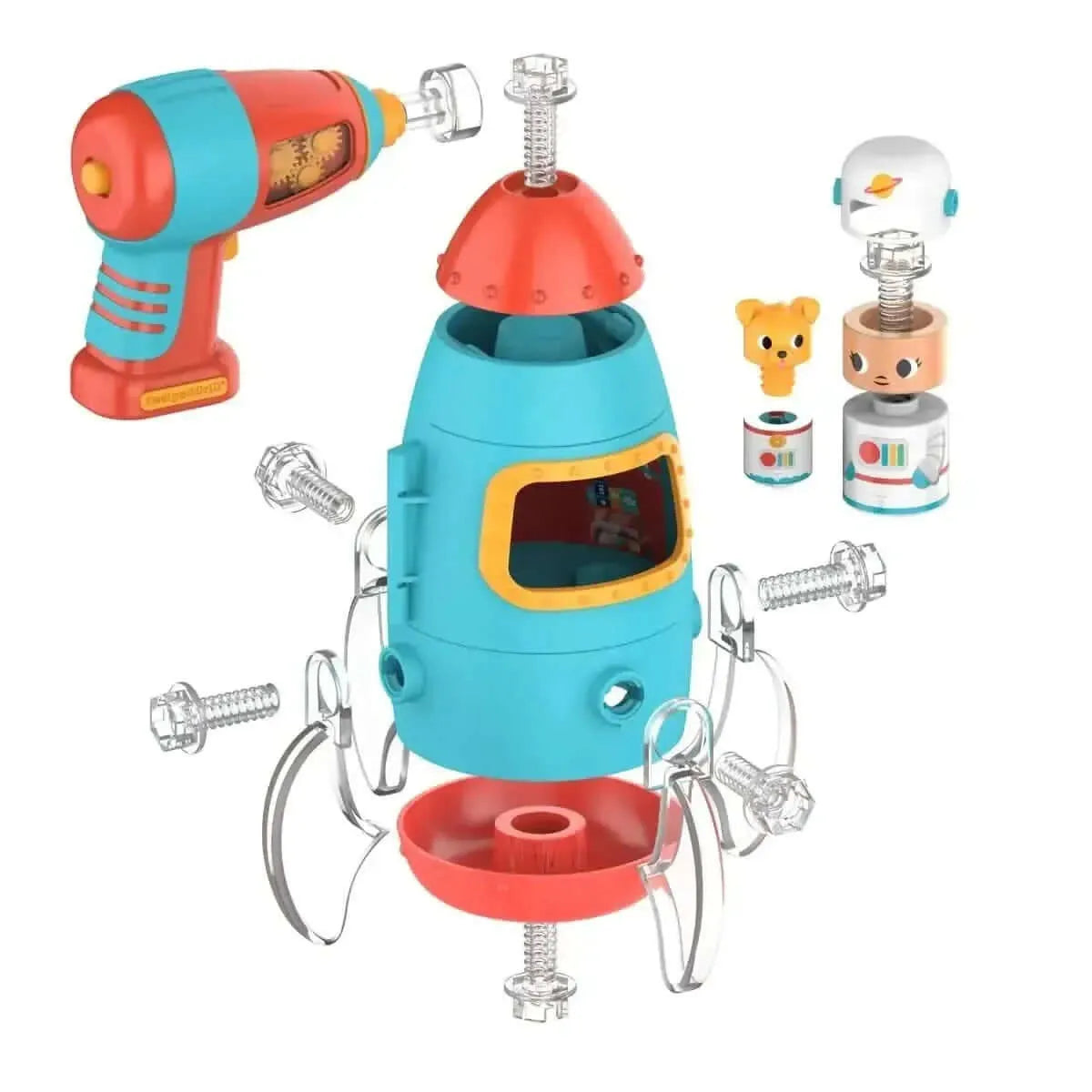 Learning Resources Design & Drill Bolt Buddies Rocket-Learning Resources Design & Drill Bolt Buddies Rocket