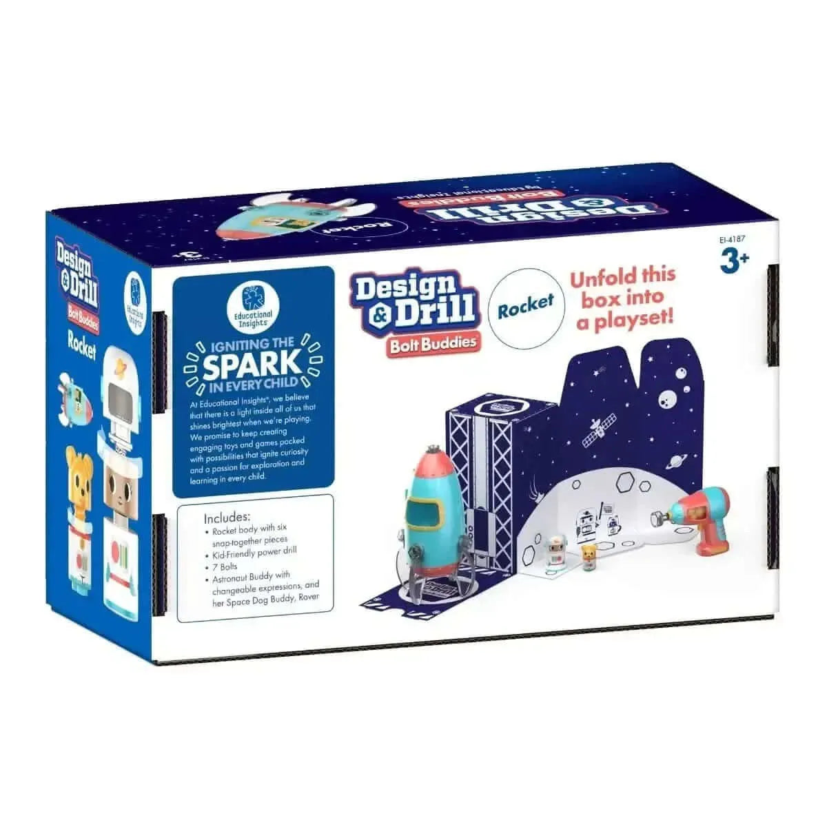 Learning Resources Design & Drill Bolt Buddies Rocket-Learning Resources Design & Drill Bolt Buddies Rocket