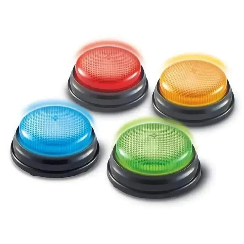 Learning Resources Lights & Sounds Answer Buzzers-Learning Resources Lights & Sounds Answer Buzzers