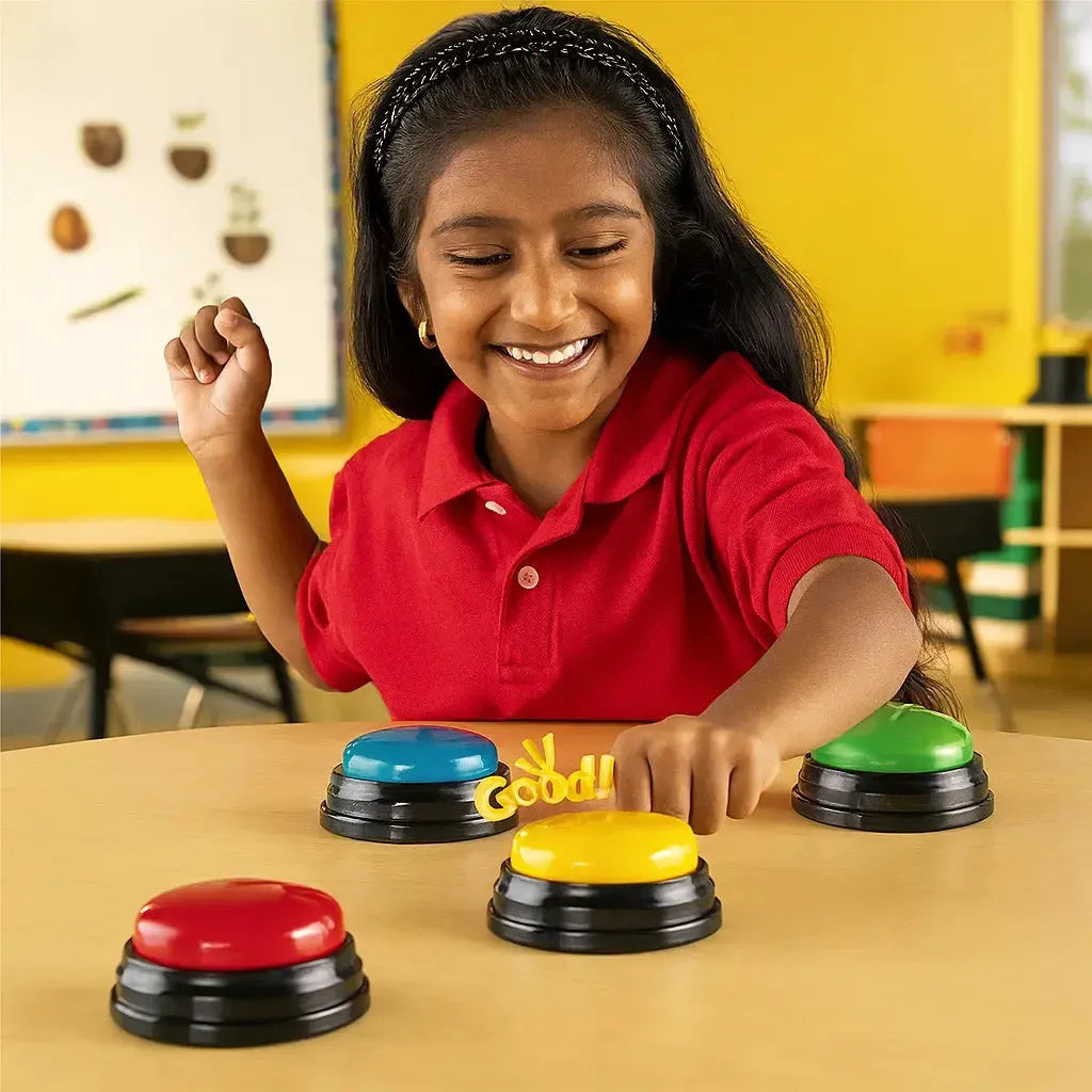 Learning Resources Lights & Sounds Answer Buzzers-Learning Resources Lights & Sounds Answer Buzzers