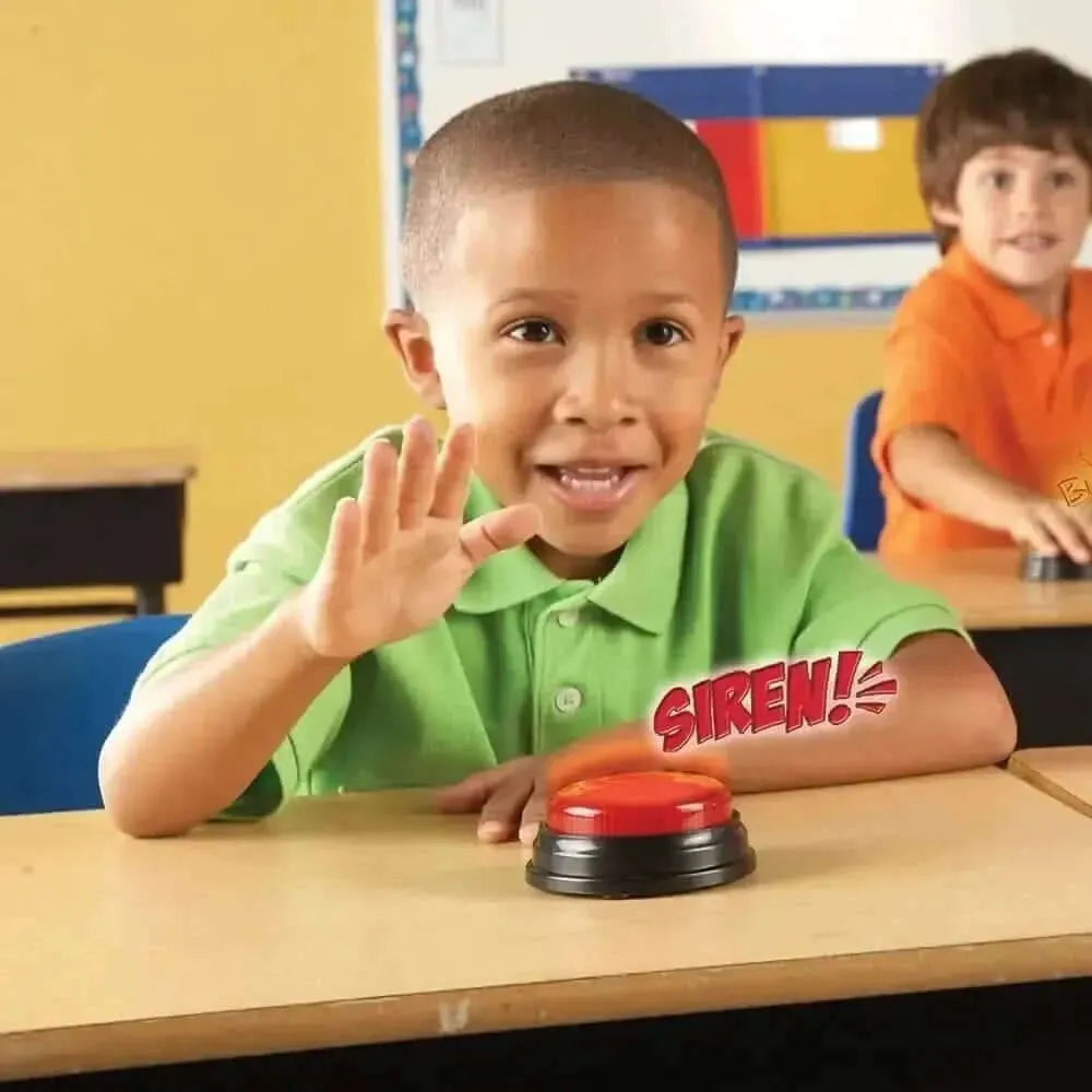 Learning Resources Lights & Sounds Answer Buzzers-Learning Resources Lights & Sounds Answer Buzzers