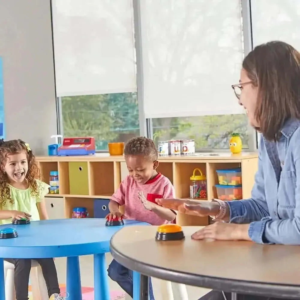 Learning Resources Lights & Sounds Answer Buzzers-Learning Resources Lights & Sounds Answer Buzzers