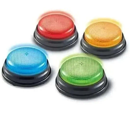 Learning Resources Lights & Sounds Answer Buzzers-Learning Resources Lights & Sounds Answer Buzzers