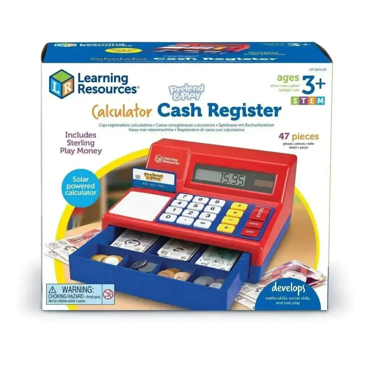 Learning Resources Pretend & Play Cash Register-Learning Resources Pretend & Play Cash Register