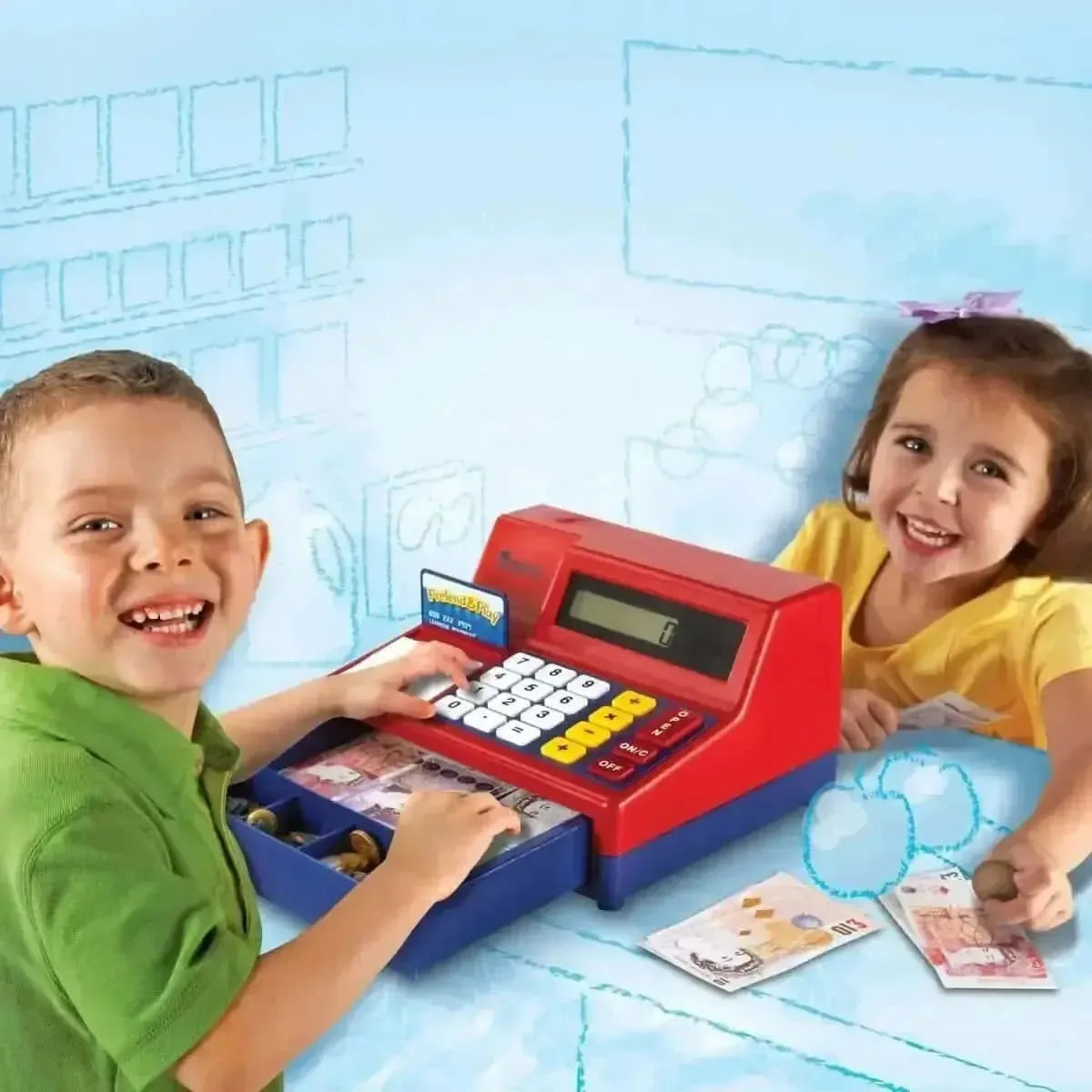 Learning Resources Pretend & Play Cash Register-Learning Resources Pretend & Play Cash Register