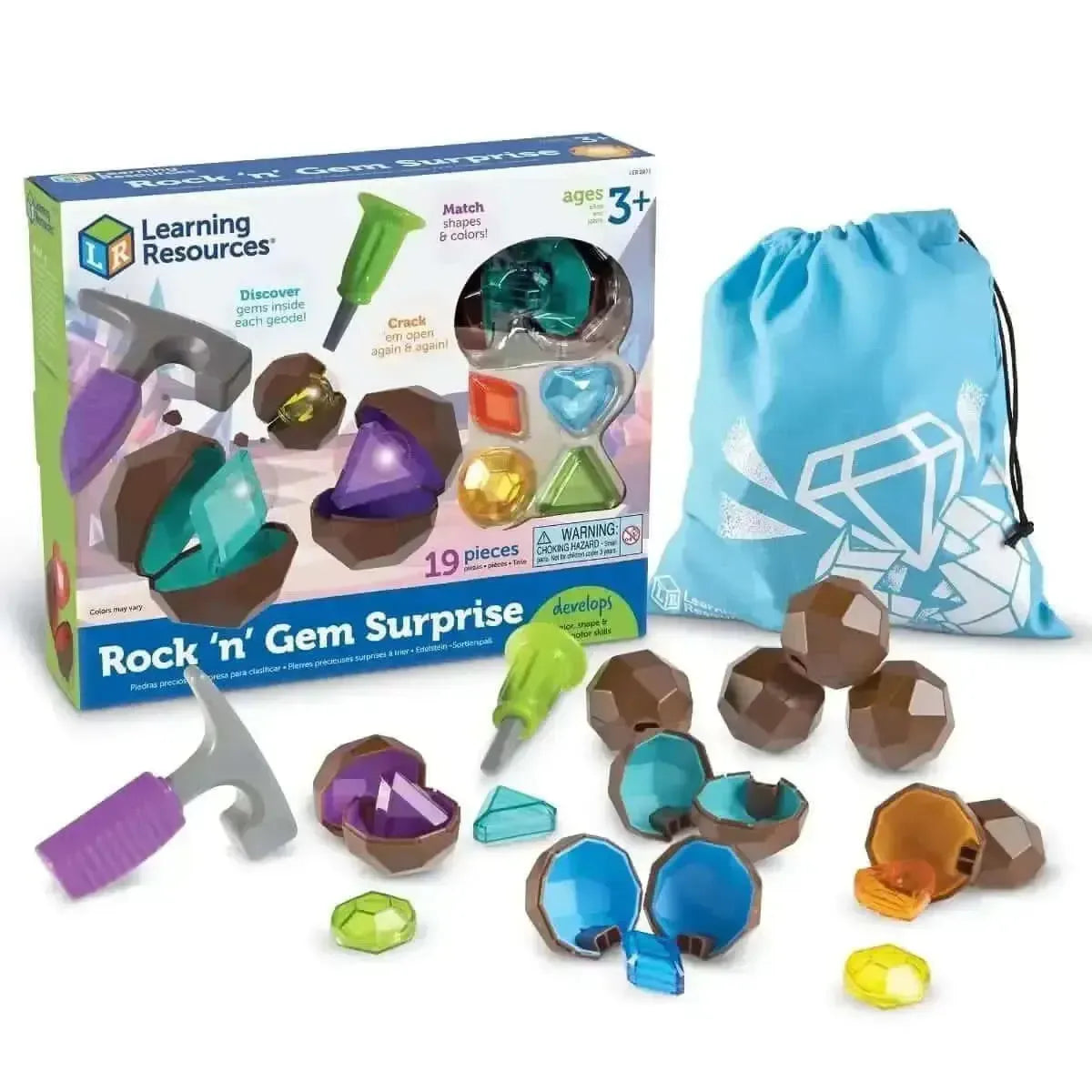 Learning Resources Rock 'n Gem Surprise-Learning Resources Rock 'n Gem Surprise