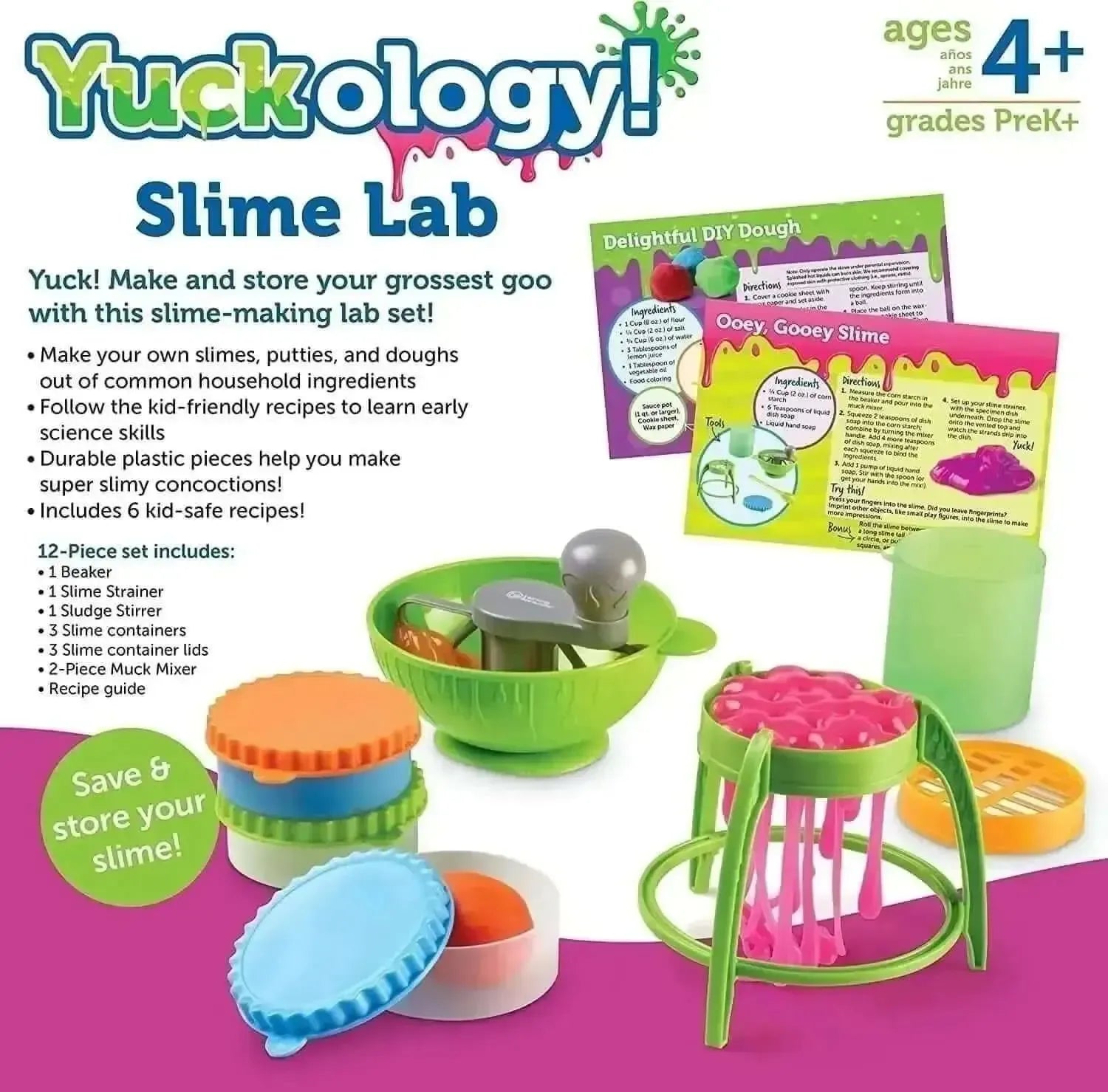 Learning Resources Yuckology Slime Lab-Learning Resources Yuckology Slime Lab