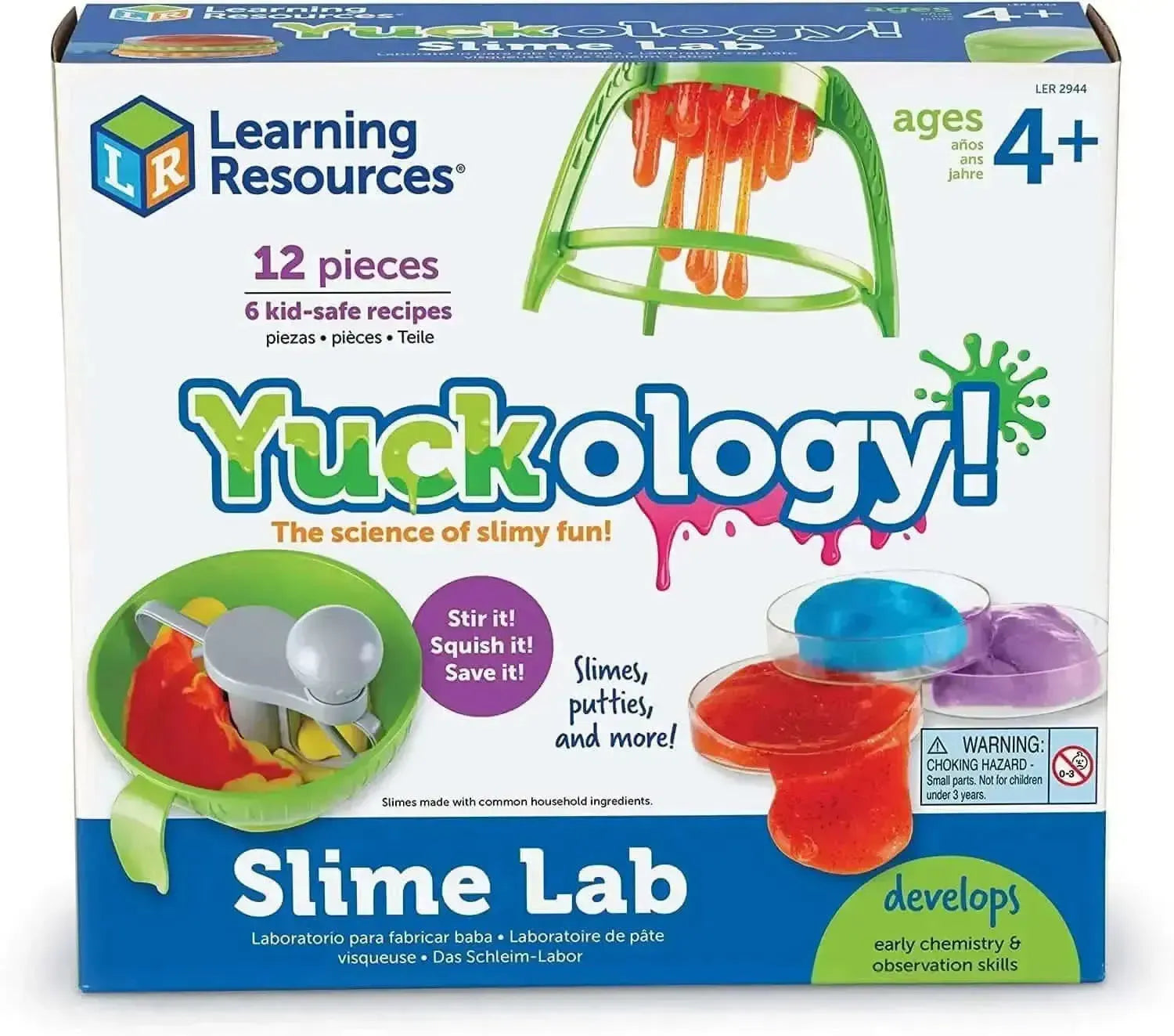 Learning Resources Yuckology Slime Lab-Learning Resources Yuckology Slime Lab