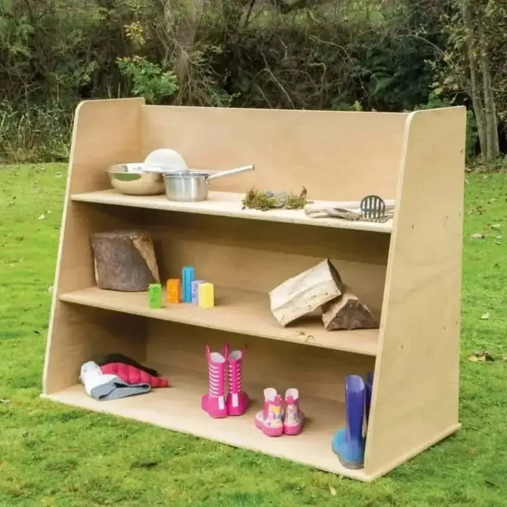 Leave Me Outdoors Classroom Storage Shelf Unit-Leave Me Outdoors Classroom Storage Shelf Unit