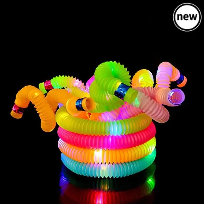Light Up Pop Tubes 4 Pack-Light Up Pop Tubes 4 Pack