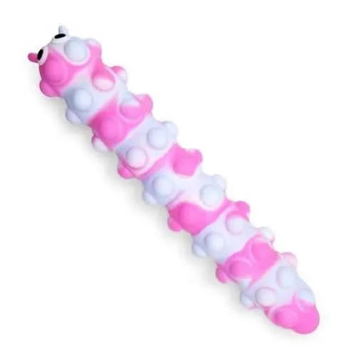 Light Up Push Popper Suction Caterpillar-Light Up Push Popper Suction Caterpillar