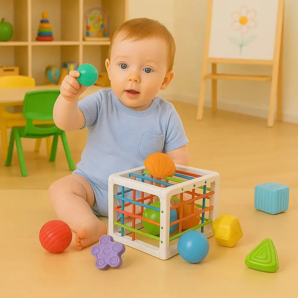 Little Learners Sensory Sorting Box-Little Learners Sensory Sorting Box