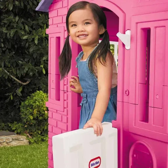 Little Tikes Cape Cottage Playhouse Pink-Little Tikes Cape Cottage Playhouse Pink