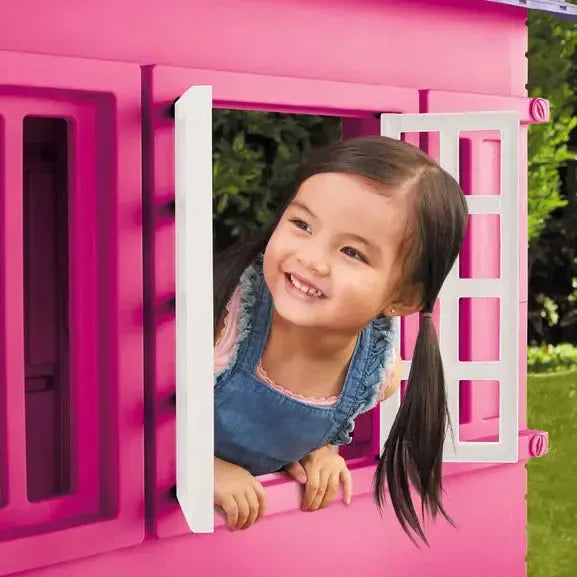 Little Tikes Cape Cottage Playhouse Pink-Little Tikes Cape Cottage Playhouse Pink