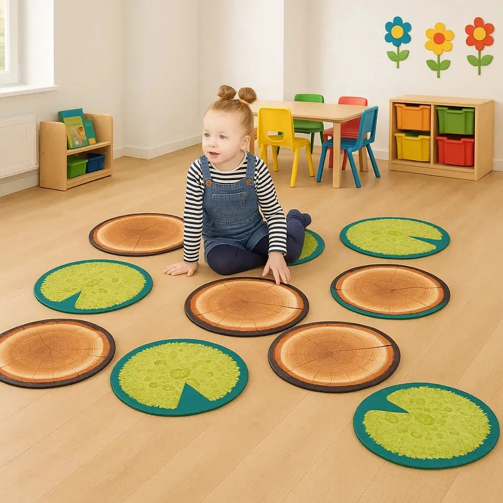 Logs and Leaves Placement Mats-Logs and Leaves Placement Mats