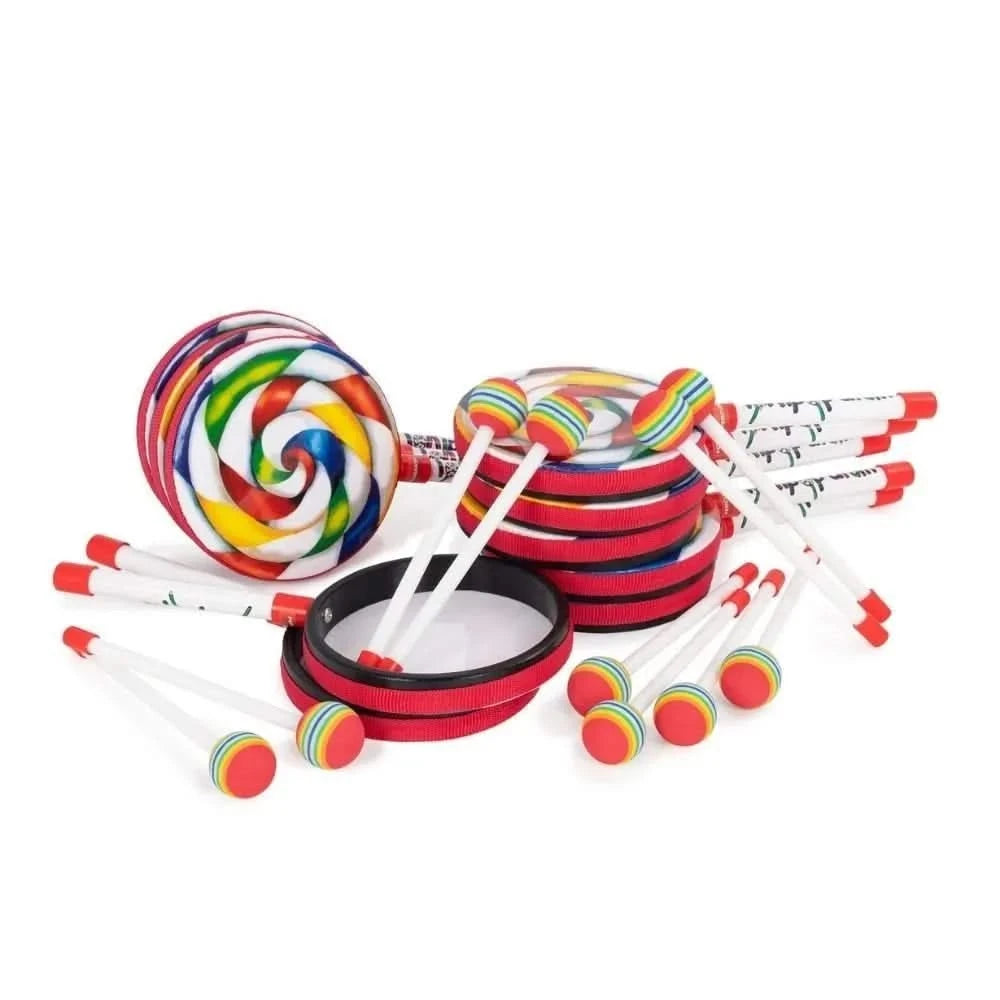 Lollipop drum pack of 10-Lollipop drum pack of 10
