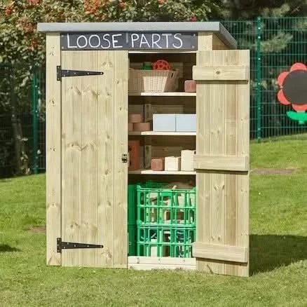 Loose Parts Activity Shed-Loose Parts Activity Shed