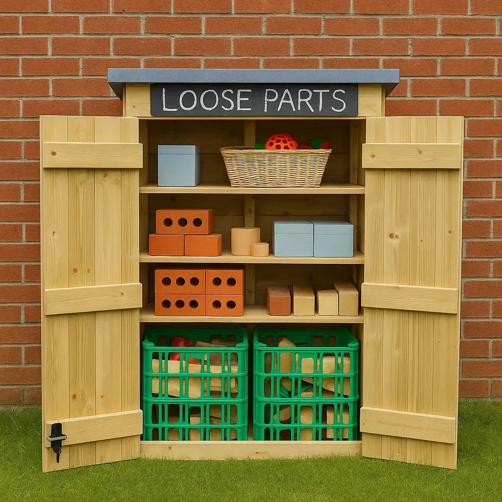 Loose Parts Activity Shed-Loose Parts Activity Shed