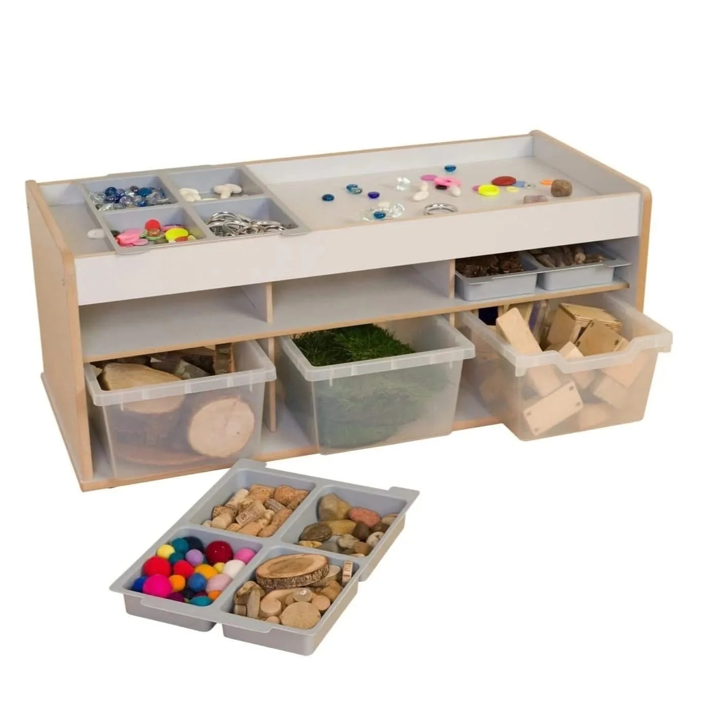 Loose Parts Play & Store Table-Loose Parts Play & Store Table