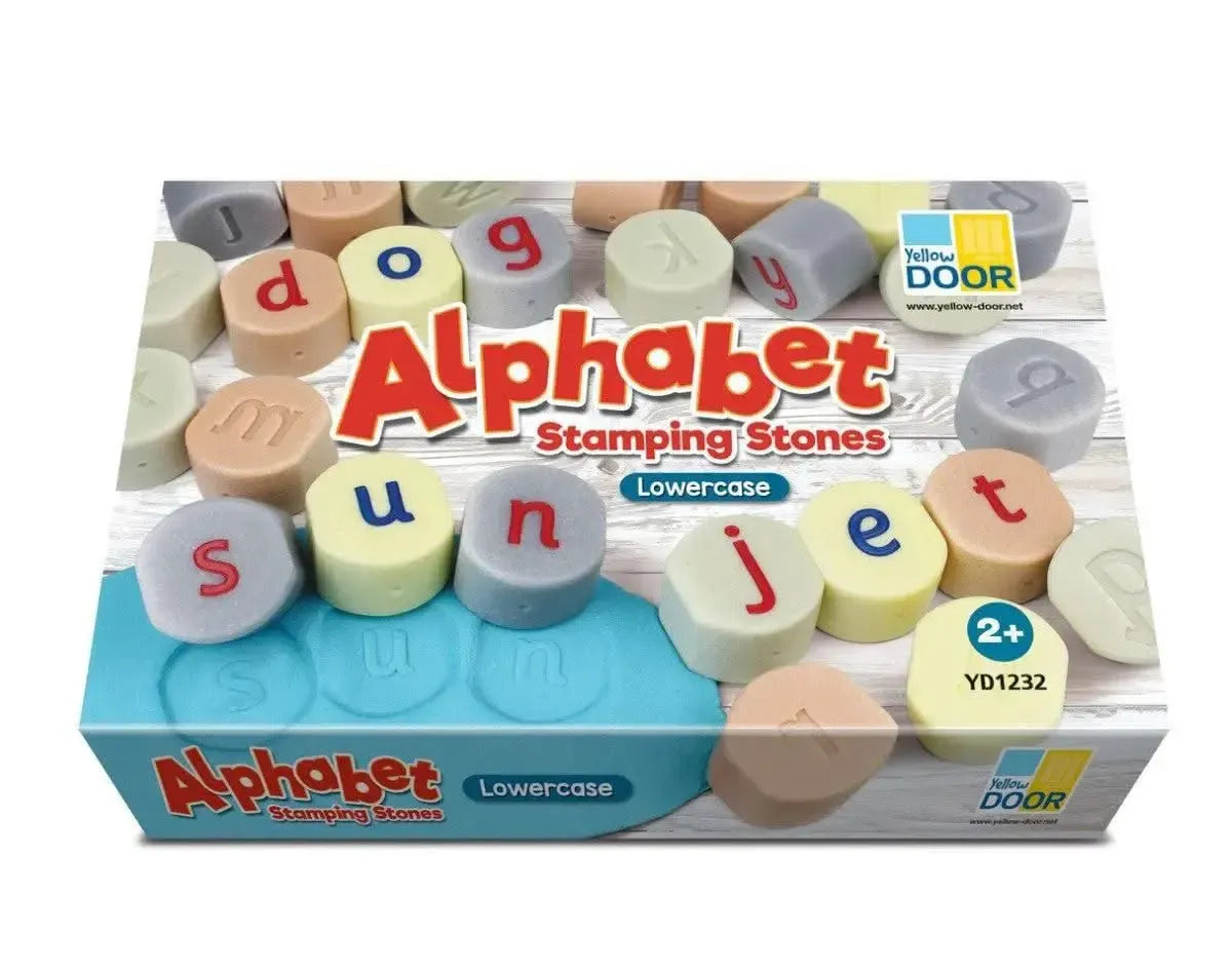 Lowercase Alphabet Stamping Stones-Lowercase Alphabet Stamping Stones