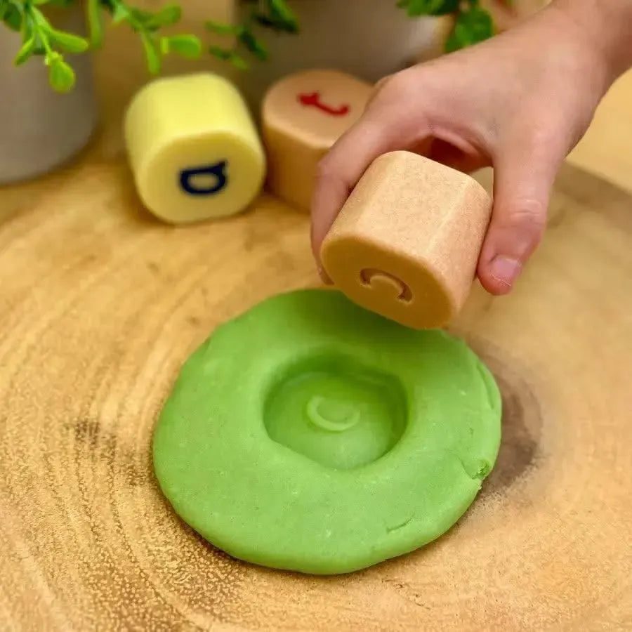 Lowercase Alphabet Stamping Stones-Lowercase Alphabet Stamping Stones