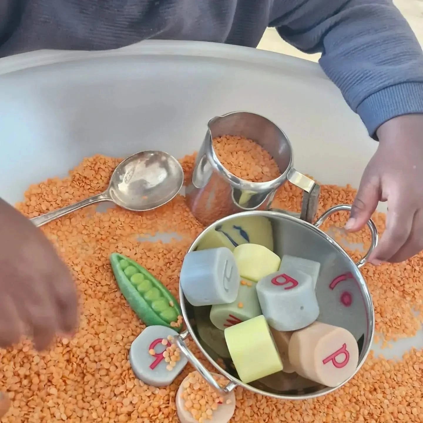 Lowercase Alphabet Stamping Stones-Lowercase Alphabet Stamping Stones