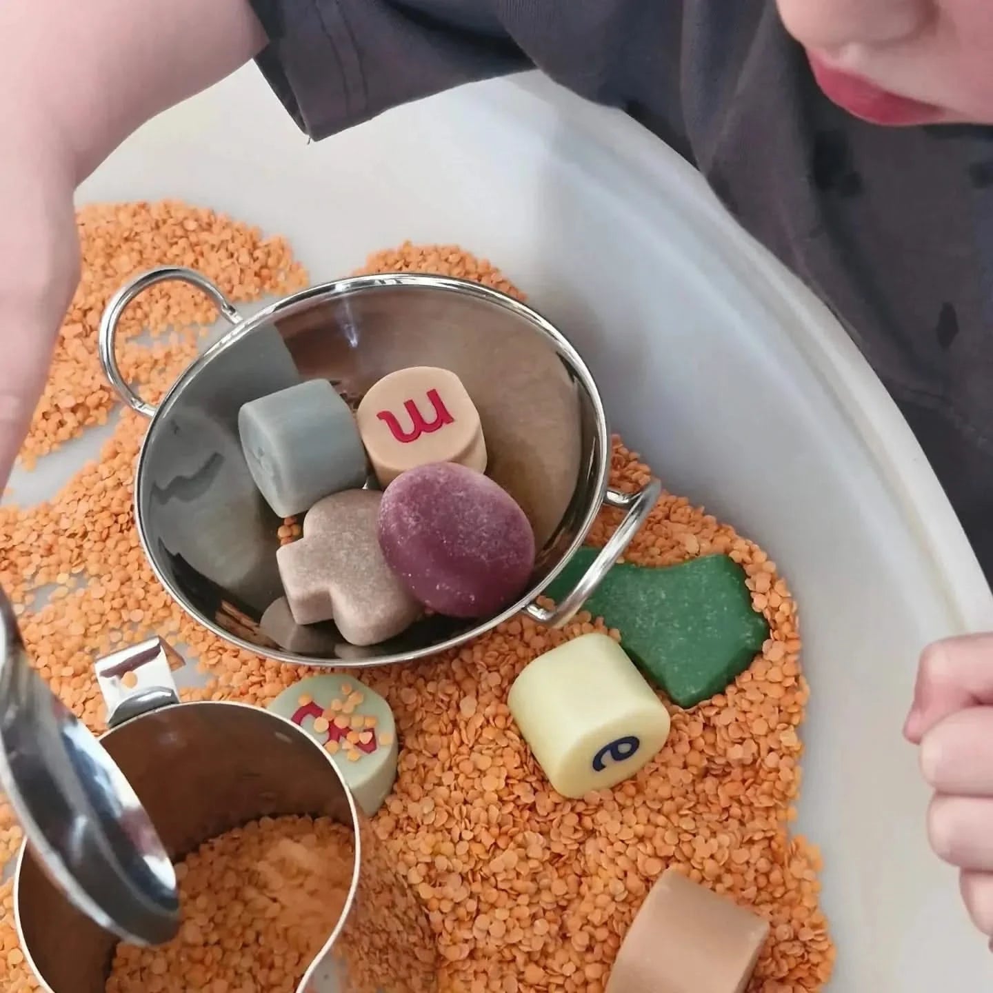 Lowercase Alphabet Stamping Stones-Lowercase Alphabet Stamping Stones