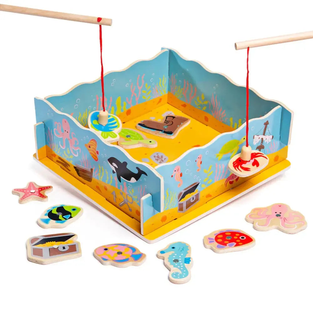 Magnetic Fishing Game with Base-Magnetic Fishing Game with Base