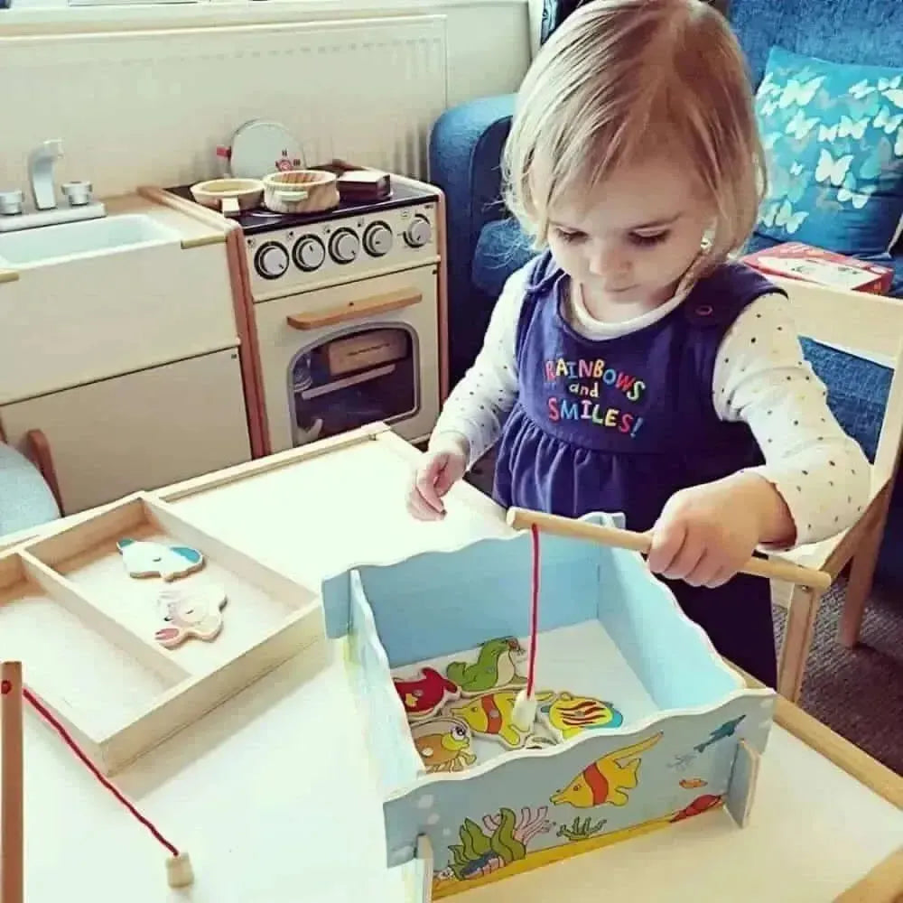 Magnetic Fishing Game with Base-Magnetic Fishing Game with Base