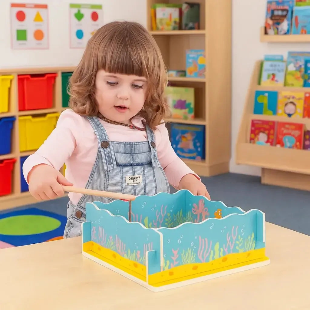 Magnetic Fishing Game with Base-Magnetic Fishing Game with Base