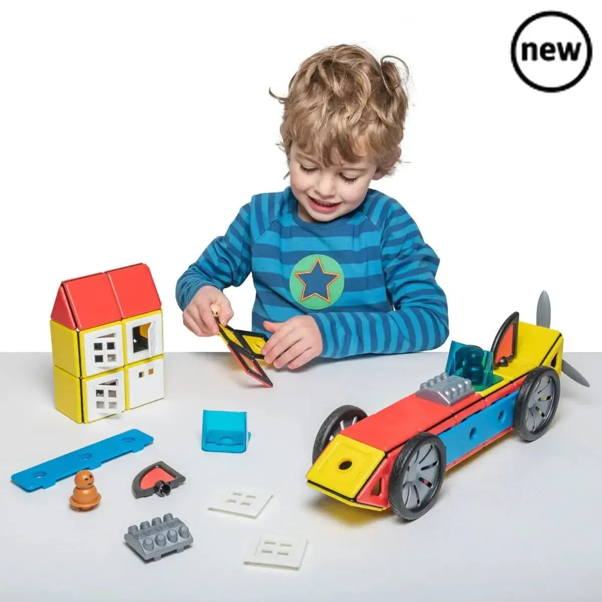 Magnetic Polydron Super Value Set-Magnetic Polydron Super Value Set