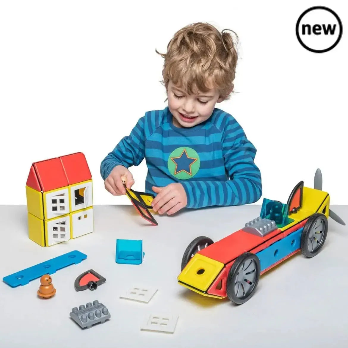 Magnetic Polydron Super Value Set-Magnetic Polydron Super Value Set