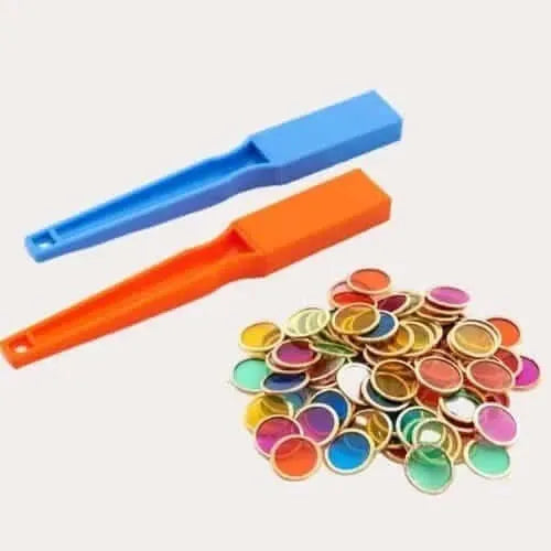 Magnetic Sensory Wands Pack of 6-Magnetic Sensory Wands Pack of 6