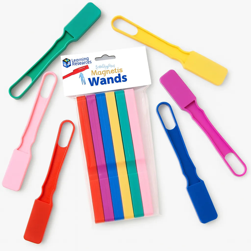 Magnetic Sensory Wands Pack of 6-Magnetic Sensory Wands Pack of 6