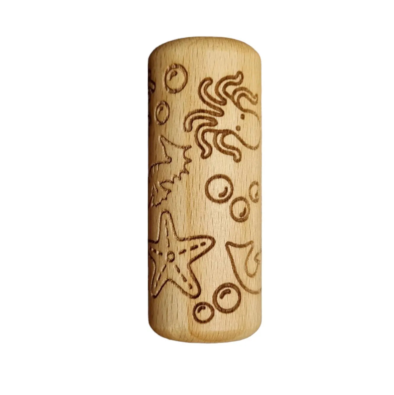 Marine Animal Wooden Roller-Marine Animal Wooden Roller