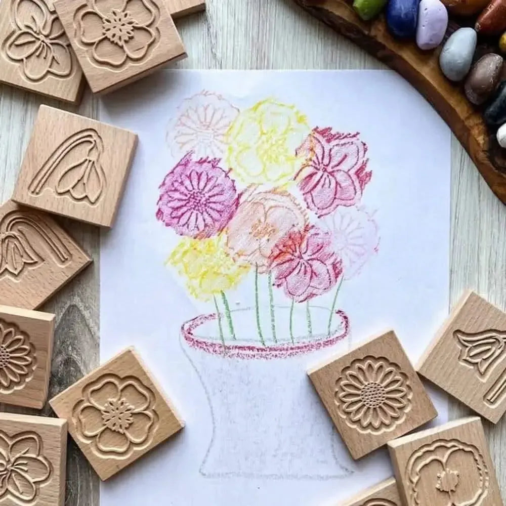 Match Me Sensory Flower Tiles-Match Me Sensory Flower Tiles