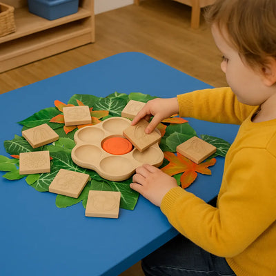 Match Me Sensory Flower Tiles-Match Me Sensory Flower Tiles