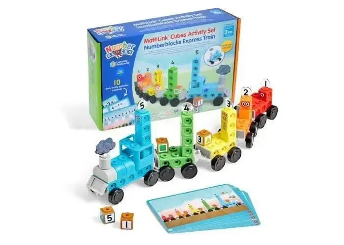 MathLink Cubes Activity Set Numberblocks Express Train-MathLink Cubes Activity Set Numberblocks Express Train