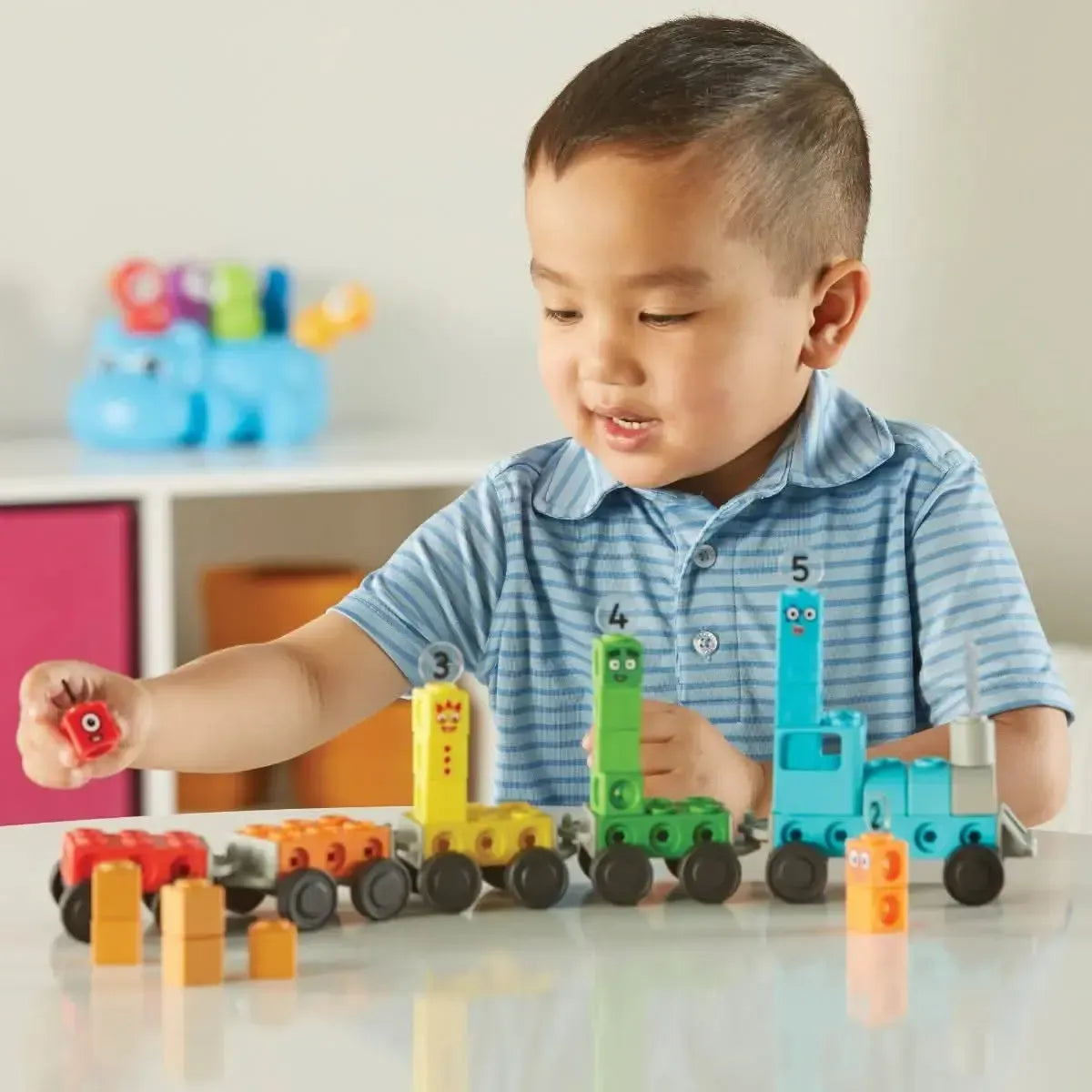 MathLink Cubes Activity Set Numberblocks Express Train-MathLink Cubes Activity Set Numberblocks Express Train