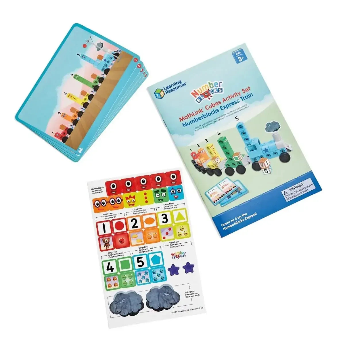 MathLink Cubes Activity Set Numberblocks Express Train-MathLink Cubes Activity Set Numberblocks Express Train