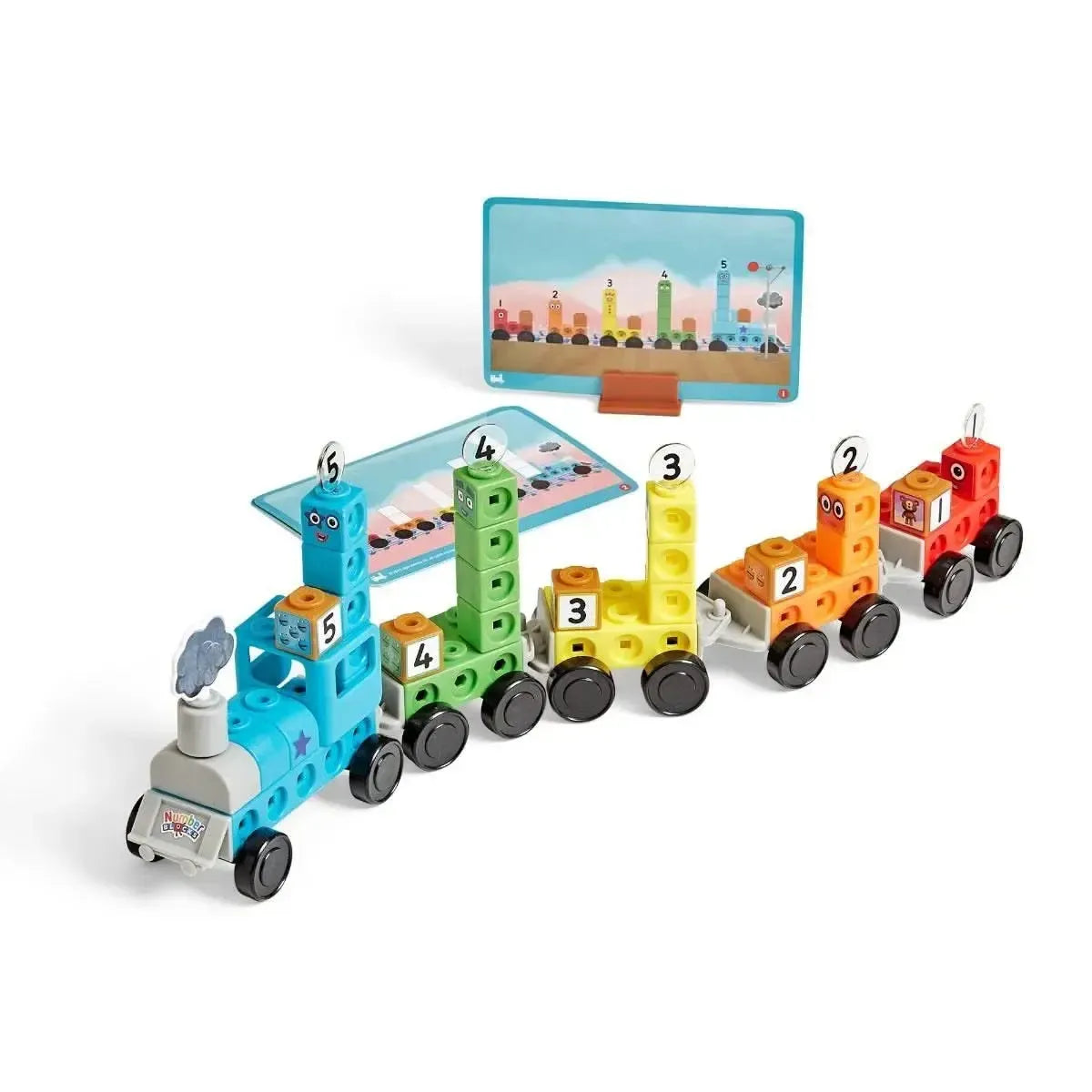 MathLink Cubes Activity Set Numberblocks Express Train-MathLink Cubes Activity Set Numberblocks Express Train