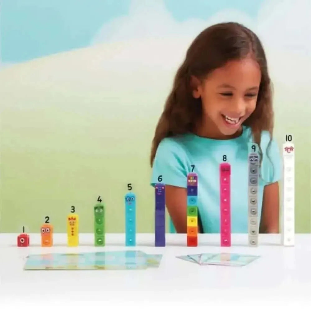 MathLink® Cubes Numberblocks 1-10 Activity Set-MathLink® Cubes Numberblocks 1-10 Activity Set