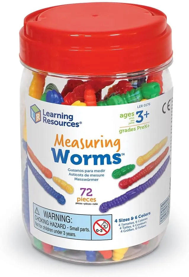 Measuring Worms Set of 72-Measuring Worms Set of 72