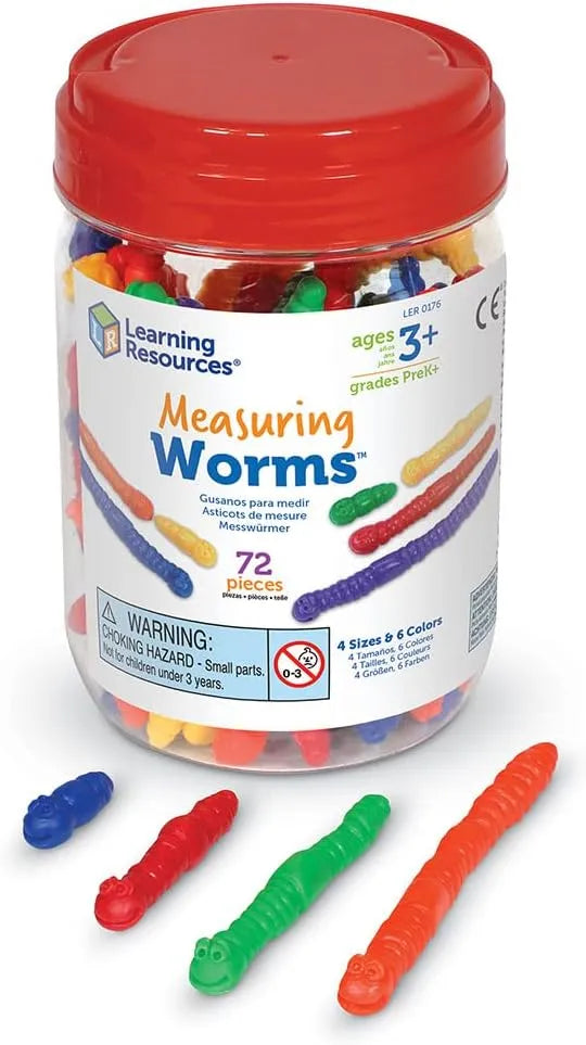 Measuring Worms Set of 72-Measuring Worms Set of 72