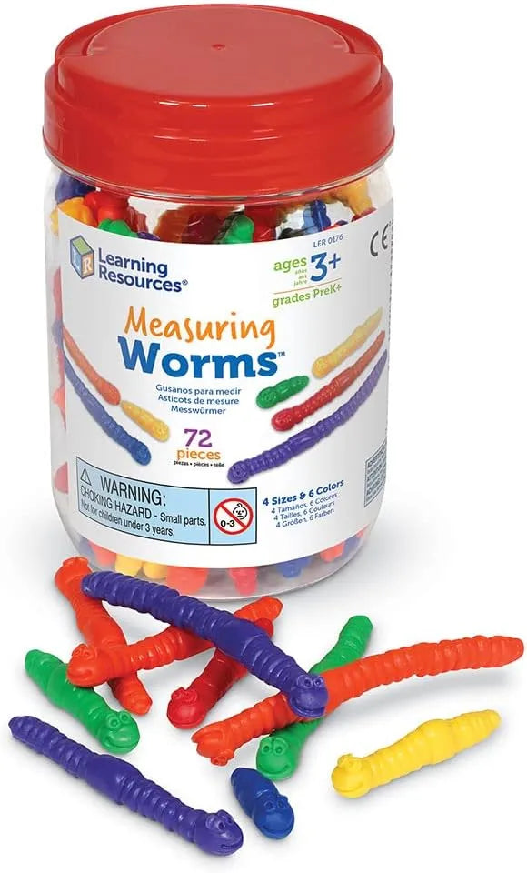 Measuring Worms Set of 72-Measuring Worms Set of 72